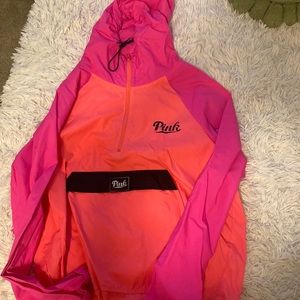 Pink windbreaker